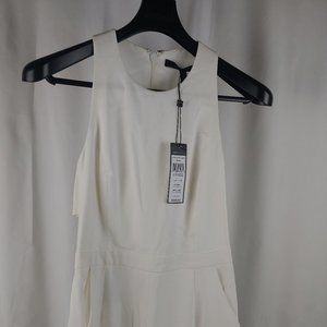 BCBG Maxazria - White Jumpsuit, Size 0